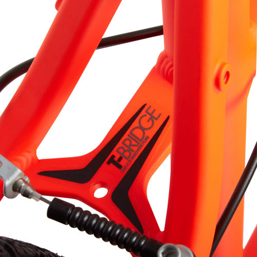 orange btwin rockrider 340