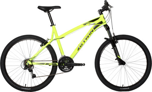 Btwin Rockrider 340 Mountain Bike - Yellow 2017 Trail (all-mountain) bike