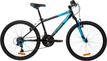 Btwin Rockrider 500 Kids' 24" Mountain Bike - Black/Blue