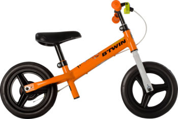 Btwin Run Ride 500 Kids' 10-Inch Balance Bike - Orange