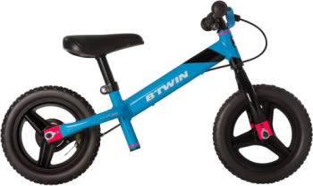 Btwin Run Ride Kids' 10-Inch Mountain Bike Balance Bike - Blue